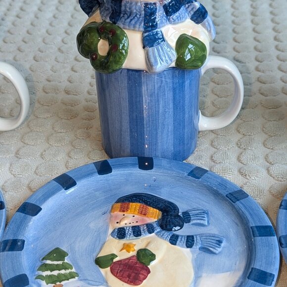 Snowman Cocoa 12pc Set - Picture 6 of 16